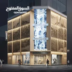  1 مجمع تجاري فاخر جدا للبيع  استثماري مؤجر بعقود مستقرة وثابتة