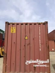  9 كونتينرات (حاويات) مستعملة للبيع Used containers 4 sale in good condition