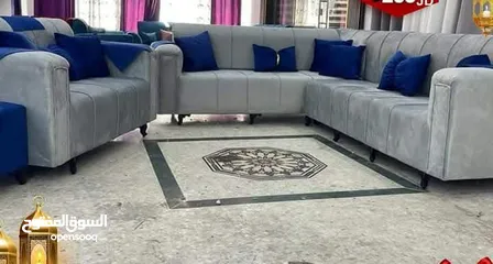  3 مفروشات روفان اهلا وسهلا بكم عنا حسب القياس  او جاهز  شامل الهدايا  غير شامل توصيل  البيع