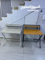  2 مكتب دراسي مرسم مكتب دراسي قابل للطي معدني مستورد جودة عالية مع DeskTable مكتب دراسي مكاتب قابل للطي