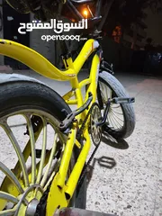  3 دراجة BMX عيبها الكبرطوني مفتوح يبي التغيير