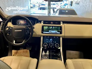  14 Rang Rover Sport 2020 Plug in بحالة الشركة قاطعة : 27000 فقط