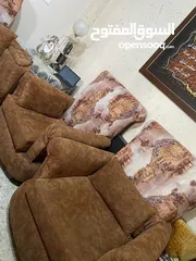  3 طقم جلوس يتكون من 7 مقاعد