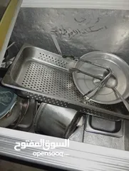  8 عدة مطعم استخدام قليل ونوعيه ممتازه