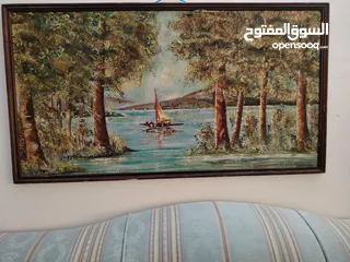  2 لوحه فنيه رسم يدوي