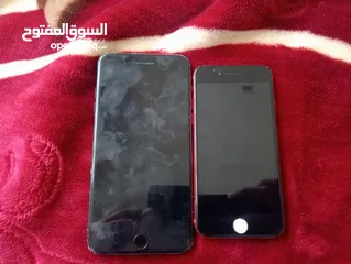  2 ايفون 7 plus و 7 عادي للبيع قطع بسعر حرق