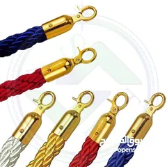  4 ديكورات ستانلس ستيل - سواري وأعلام - مقابض جانبية - حواجز مطارات - لوحات إرشادية - درابزين