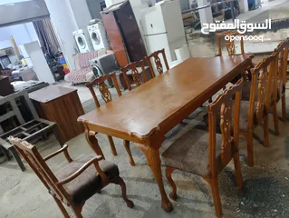  4 طاوله سفره 8 كراسي