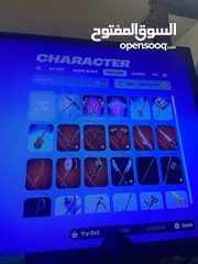  21 بيع حساب فورت نايت ب 170