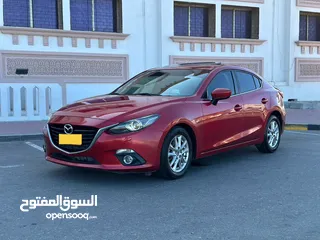  2 Mazda 3 2015 oman car 1.6 excellent condition 154000 km only