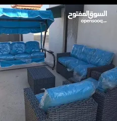  24 كنب رتان يتوفر خماسي 120 ويتوفر سباعي 170