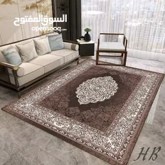  6 سجاد شتوي حفر فرو الأرنب ثقيل غير قابل للانزلاق  فخامة ناعمة بتكمّل شتاءك