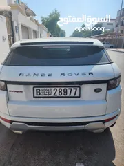  3 Rang Rover Evoque 2012 model - GCC