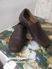  1 حذاء اصلي تركي جلد طبيعي صافي جديد قياس 45 للبيع مكان حي تونس