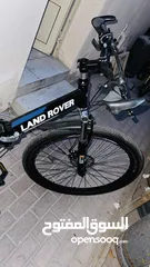  7 Land Rover Foldable 21 Speed Gear (7x3) Bicycle  Black  All Accessories
