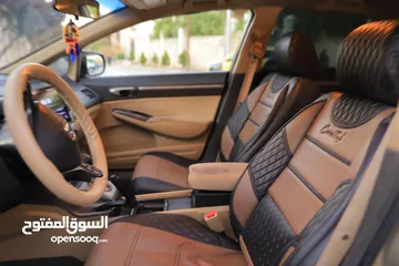  4 هواند سيفيك موديل 2008اتومتيك ماتور 1800اصل برايفت مميزة
