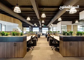  1 مكتب طابقي بمجمع حديث البناء للبيع في طريق المطار، مساحة البناء 436م