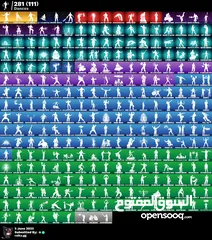  3 حساب فورت نايت فوق ال 400 سكن نادرات وغاليات