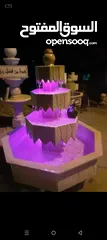  17 نوافير وشلالات وباربيكو وجميع انواع ديكورات الحجر الطبيعي  العنوان الزرقاء الجديده
