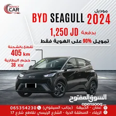  1 BYD SEAGULL EV الكهربائية بالكامل موديل 2024 بدفعة 1250دينار