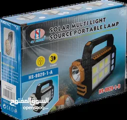  1 فانوس التخييم المحمول بمصابيح LED