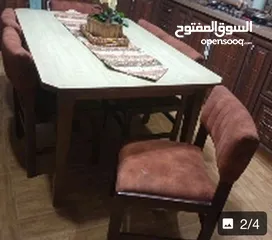  1 طاولة مطبخ مستعمل