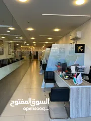  10 مكتب خلو للايجار بمساحة 350 متر طابقين شارع مكة