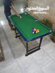  8 بلياردو بقواعد معدنية حجم 4قدم بطول 120سم وعرض 60سم