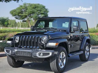  2 JEEP WRANGLER SAHRA GCC WITH WARRANTY 2018 FULL OPTION V6