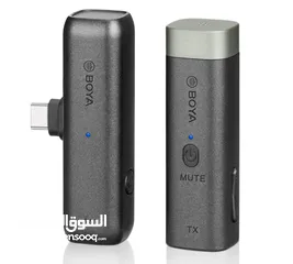  8 BOYA BY-WM3 is a 2.4GHz wireless microphone system,all-inclusive solution for مايكرفون ويرلس من بويا