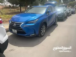  17 لكزس NX300 موديل 2016 لون ازرق فل كامل اعلى تصنيف من فئتها
