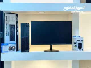  2 عروض نار كمبيوترات امريكيه كور اي سفن كامله شاشات 24 انش جديده  بمواصفات ممتازه جدا