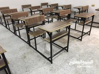  23 مقاعد مدرسيه وطاولات معامل ومعدات معامل تجهيز مدرسي كامل