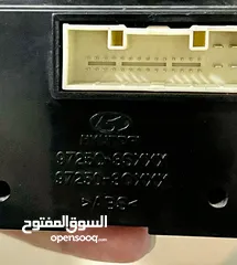  2 لوحه تحكم تكيف سوناتا بنزين 2012