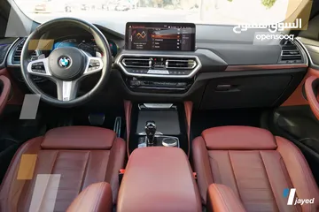  6 BMW X4 M package 2022  وارد الوكاله عداد 55000 كم للبيع أو بدل بسياره