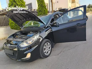  14 هونداي أكسنت 2014 أوتوماتيك / توب ترونيك مستعمل 139000 كم