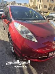  1 نيسان ليف 2015 فحص السياره 7 بار مدخلين للشحن استخدام شخصي وارد امريكي