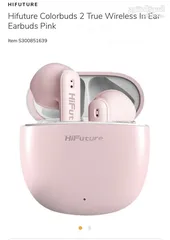  3 سماعات بلوتوث اصليه نو Hifuture صوت نقي وكفاله سنه
