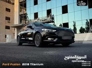  5 فـورد فـيـوجـن 2018 تـيـتـانـيـوم كاش أو أقساط