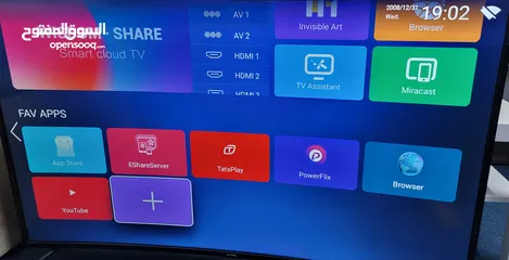  1 تلفزيون Aftron 55 بوصة سمارت 4K .. مع اشتراك مدة سنة لمشاهدة القنوات والافلام والمسلسلات