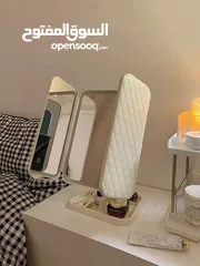  3 مراي مضيئه مع ستاند مكياج