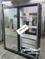  1 خزائن ملابس خشب لامنيت 18م جودة عالية تفصيل حسب الطلب والمقاس   خزائن ابواب او سحاب جميع الوان
