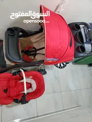  2 baby stroller with car seat