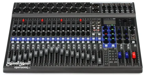  3 Zoom L-20 20-channel Digital Mixer / Recorder - with BTA-1 Wireless Adapter