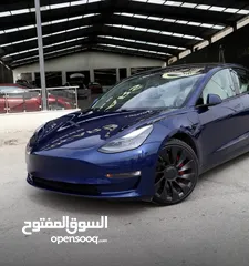  3 Tesla Performance مميزة جدا فحص كامل