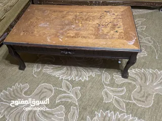  6 طقمين خشب زان بسعر مغري جدا