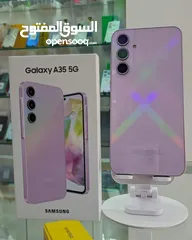  4 مستعمل اخو الجديد Samsung A35 5G رام 16 جيجا 128 و 256  اغراضة والكرتونة الأصلية متوفر توصيل