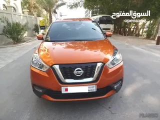  10 Nissan Kicks 1.6 L 2018 Orange Full Option Agent Maintained Single User Urgent Sale