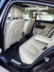  22 JAGUAR XF 2013 Full loaded (مخزنة) وارد الوكالة وصيانة الوكالة قاطعة مسافة 40 الف كم