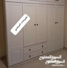  4 خزائن ملابس خشب لامنيت 18م الون حسب الطلب جميع المقاسات مع إمكانية تغير الون